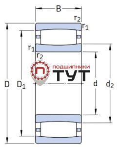 Сферический роликовый подшипник  C 2209 TN9 SKF